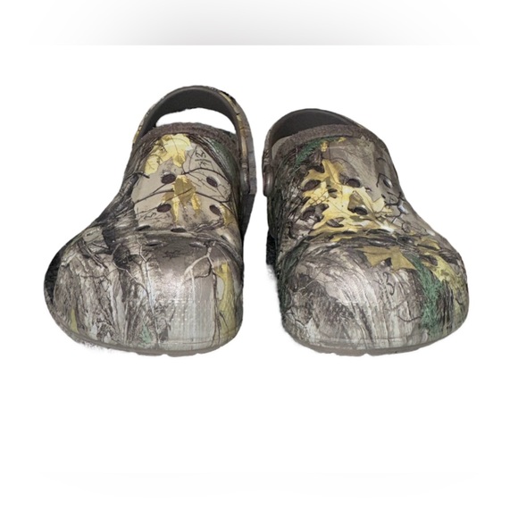 Crocs Lined camouflage slip on shoes women’s 9 men’s outdoor shoes size 7 - Picture 15 of 17